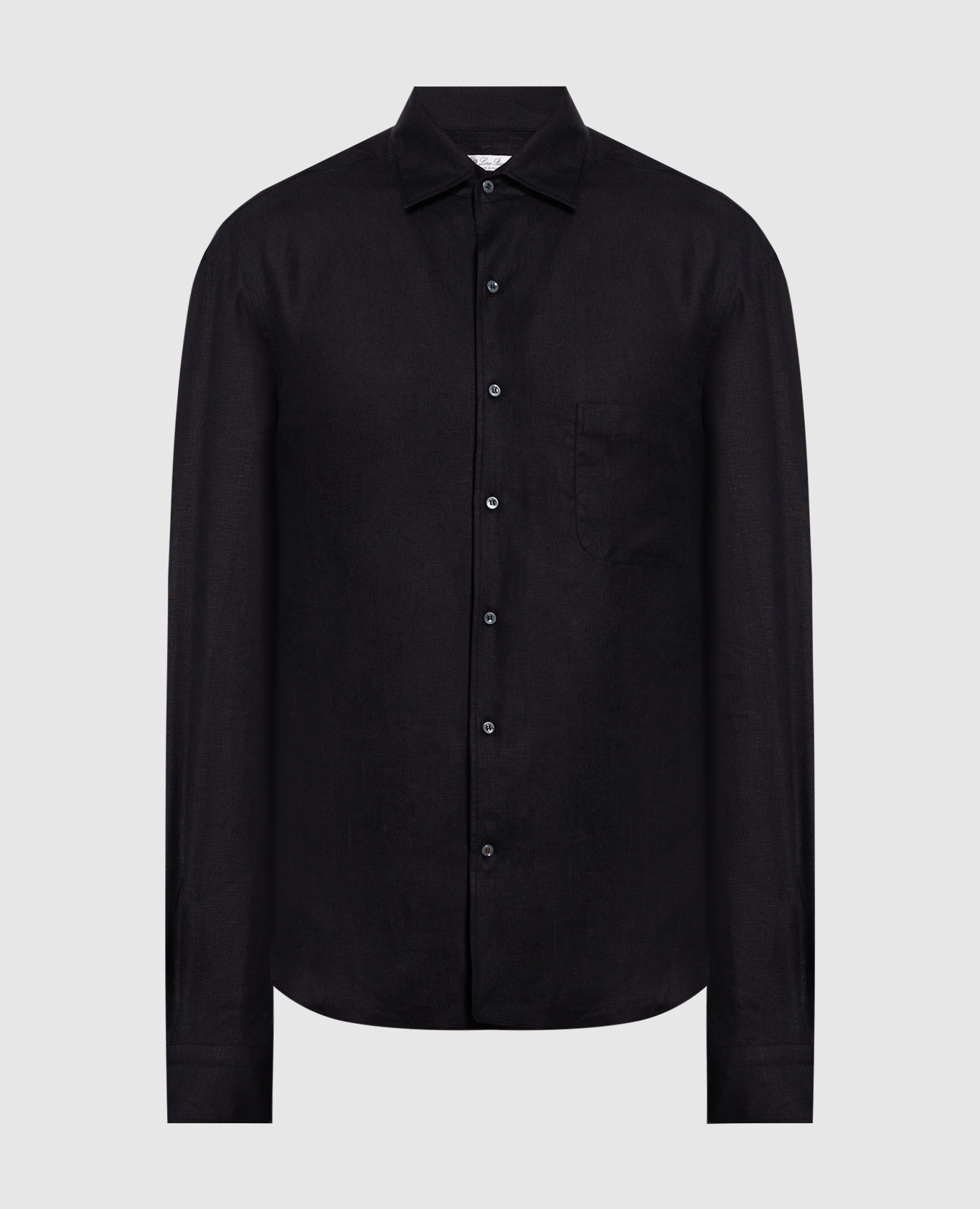 Черная рубашка из льна, Черный, Рубашки
Черная рубашка из льна, Черный, Рубашки