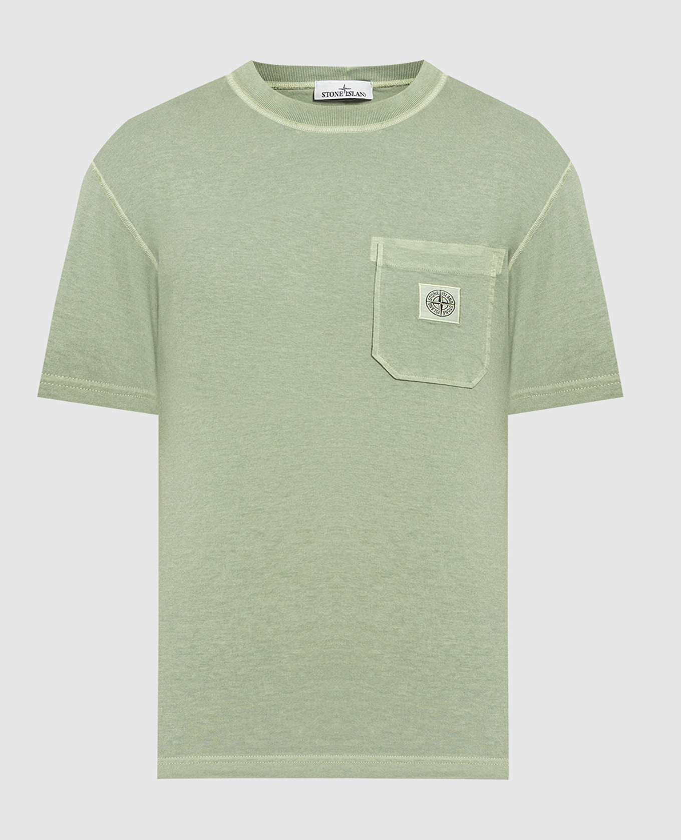 Зеленая футболка с нашивкой логотипа, Зеленый, Футболки
Зеленая футболка с нашивкой логотипа, Зеленый, Футболки