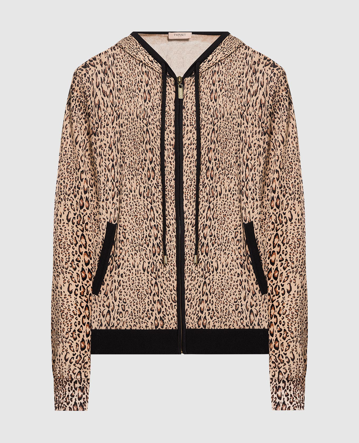 Бежевая спортивная кофта в леопардовый принт, Бежевый, Спортивные куртки
Бежевая спортивная кофта в леопардовый принт, Бежевый, Спортивные куртки