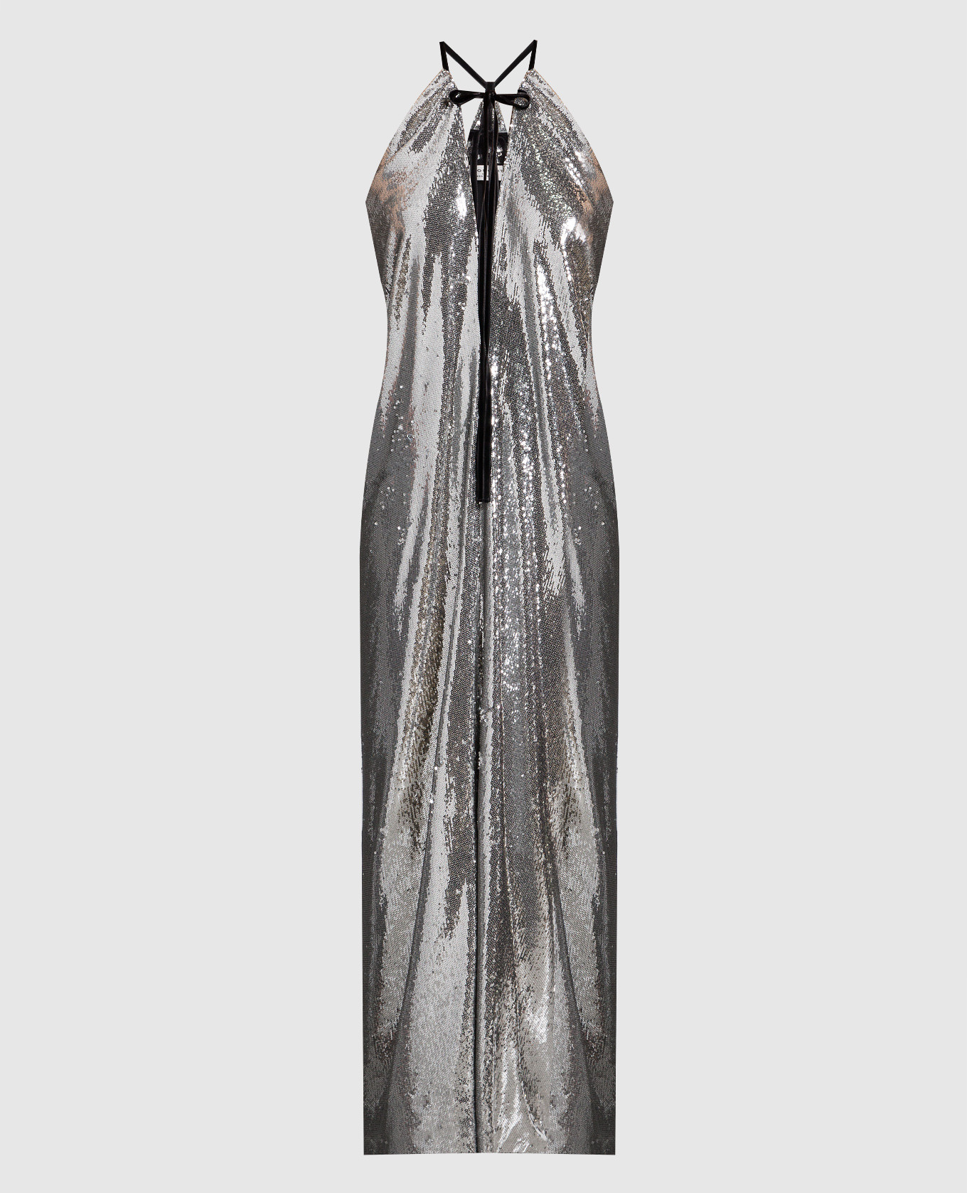Серебристое платье макси в пайетке, Серебристый, Вечерние платья 
Серебристое платье макси в пайетке, Серебристый, Вечерние платья