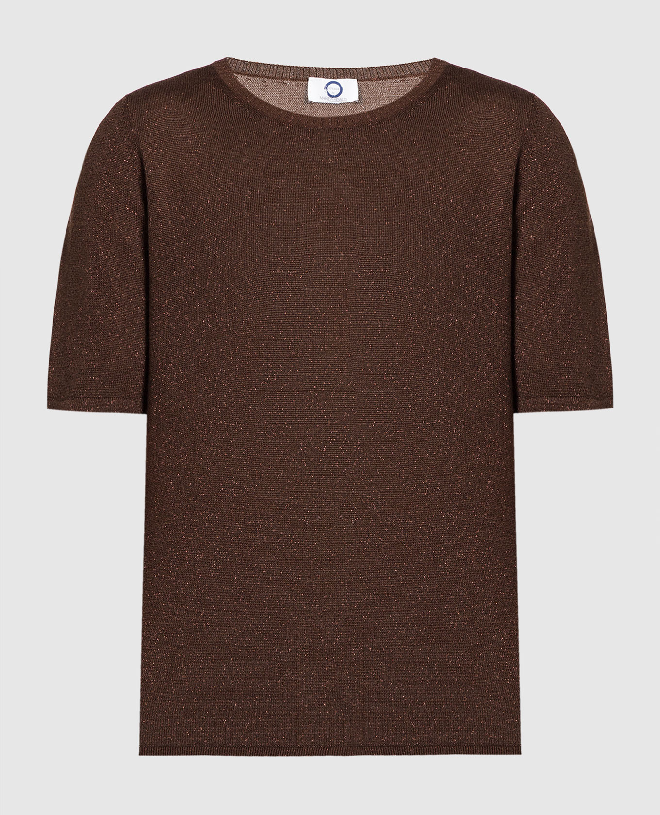 Коричневый джемпер с люрексом, Свитера 
Коричневый джемпер с люрексом, Свитера