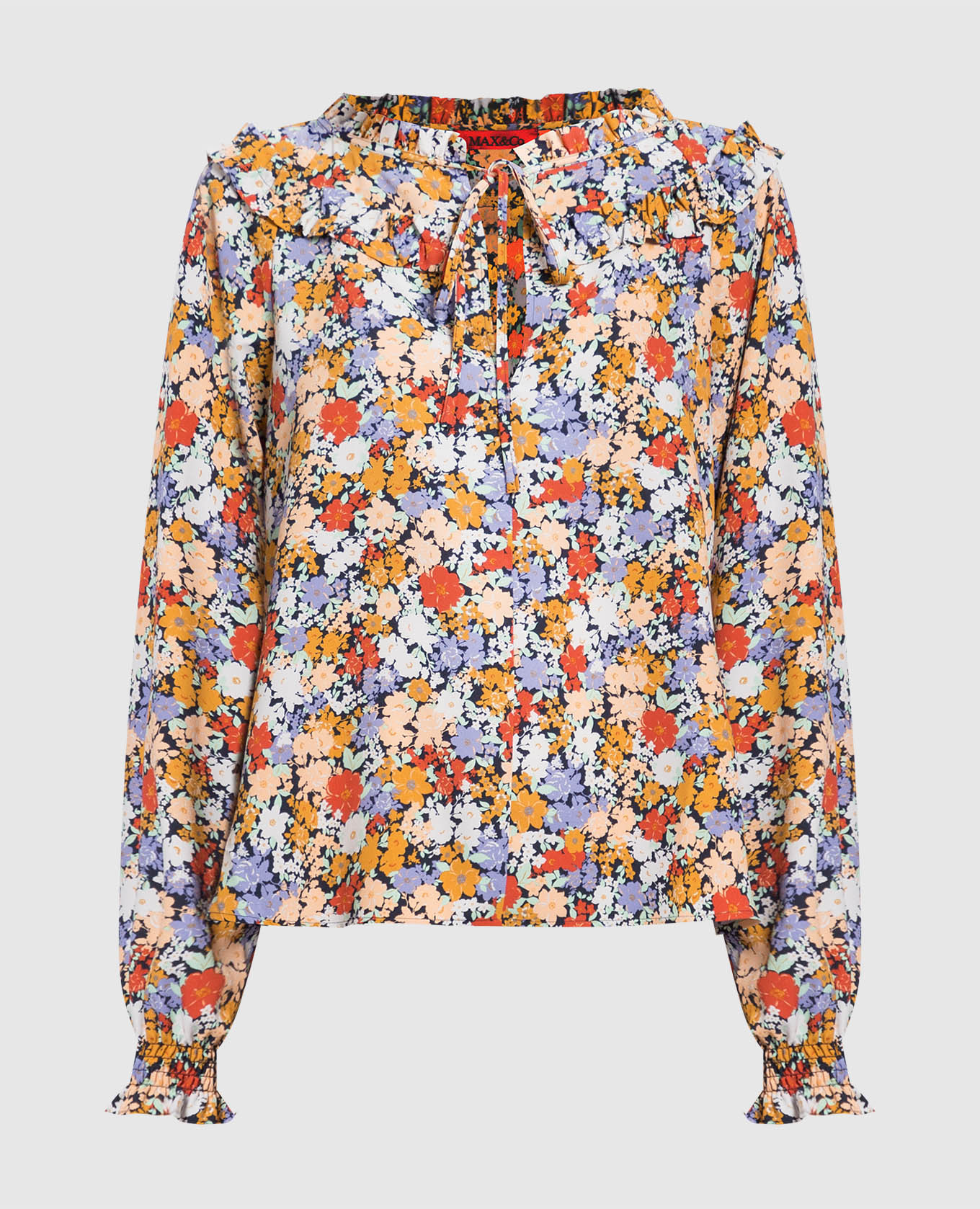 Блуза в цветочный принт, Бежевый, Блузы
Блуза в цветочный принт, Бежевый, Блузы