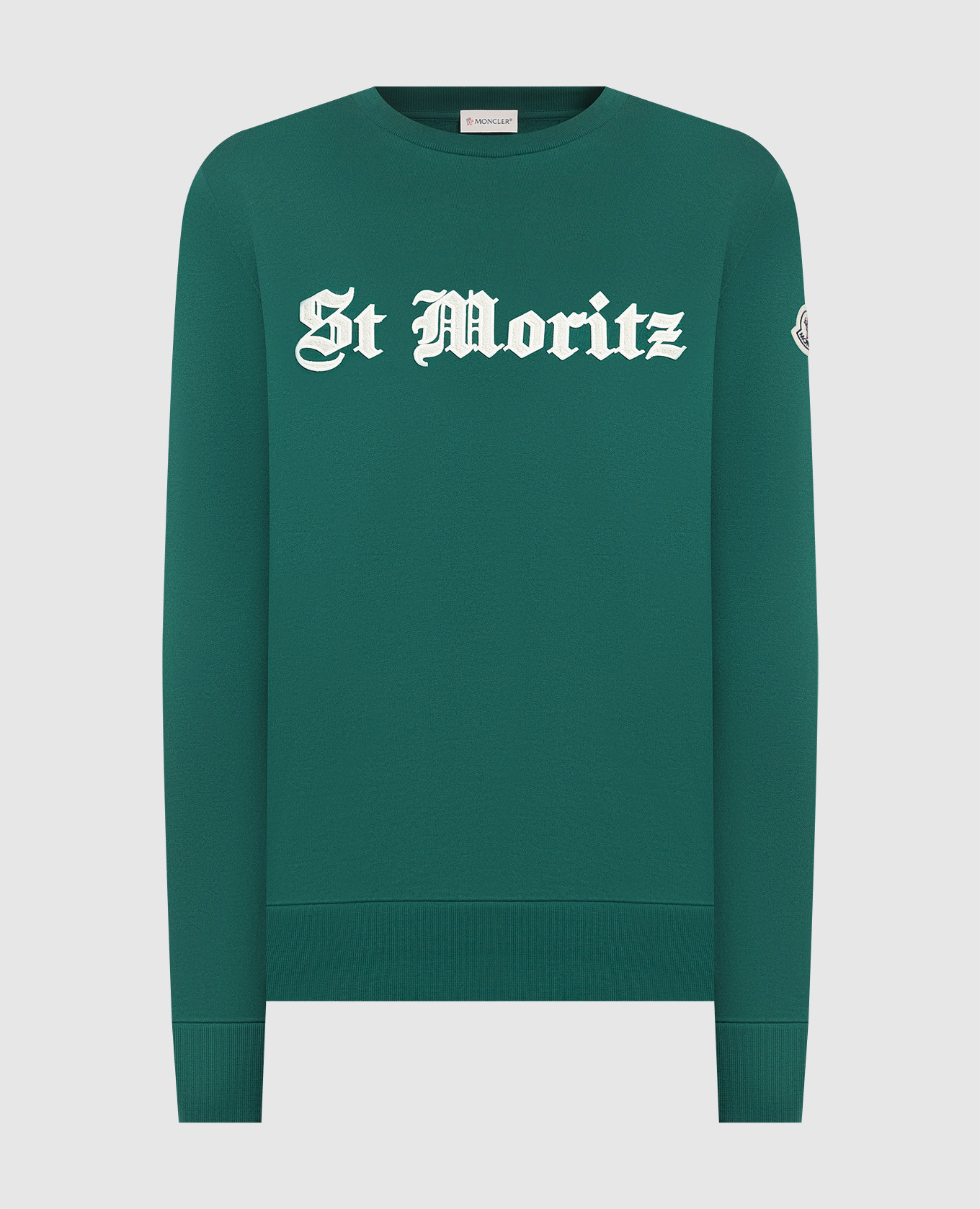 Зеленый свитшот с контрастной вышивкой, Свитшоты
Зеленый свитшот с контрастной вышивкой, Свитшоты