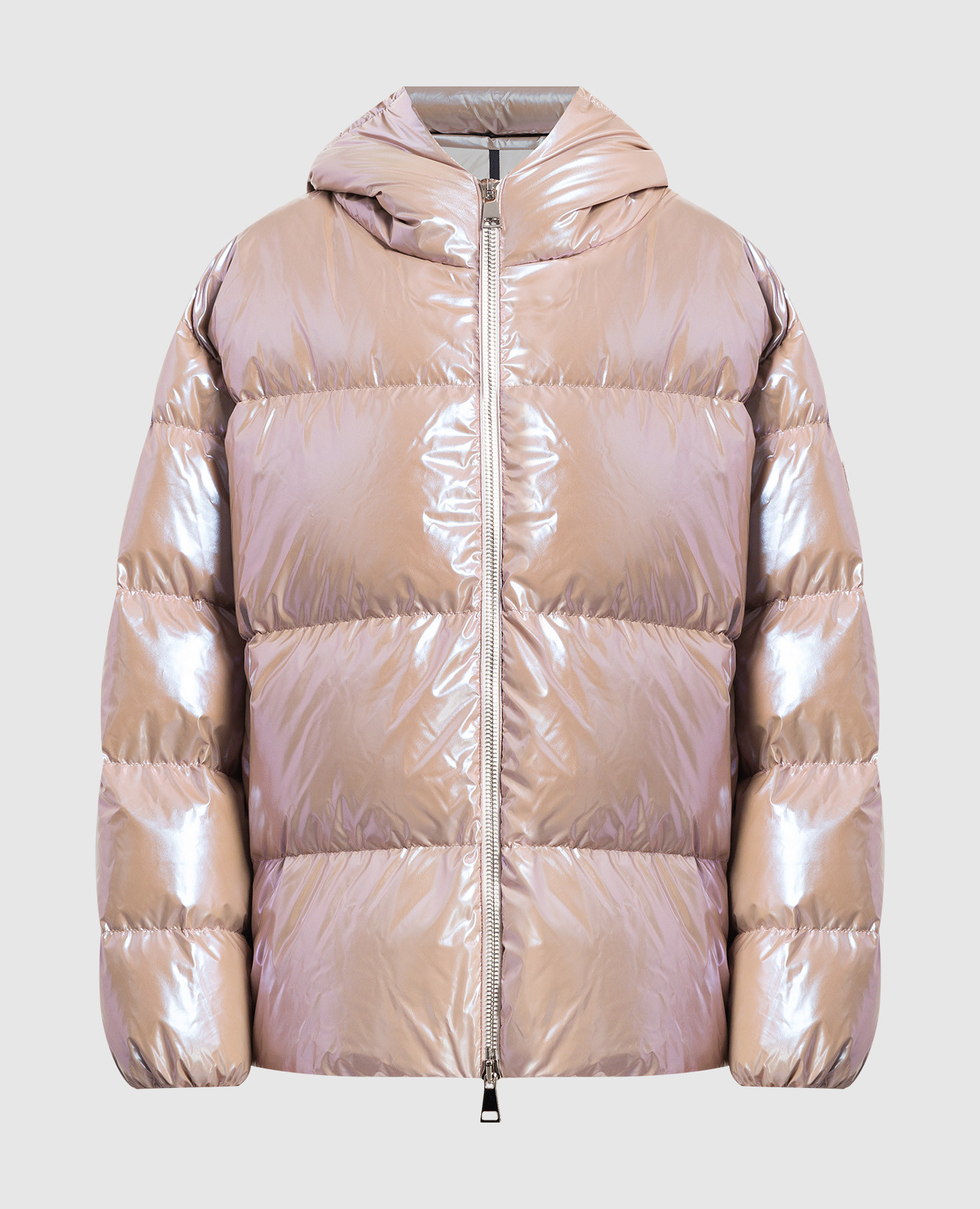 Бежевый пуховик Giubbotto с голографическим эффектом, Пуховики
Бежевый пуховик Giubbotto с голографическим эффектом, Пуховики