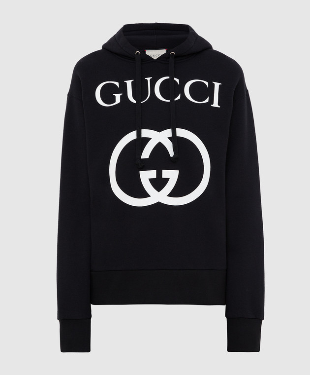 GUCCI / パーカー/M/コットン/BLK/475374-XJAKO Gucci - Черное худи 475374 купить в Symbol