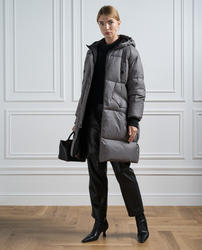 Be Florence Сірий пуховик BE2375