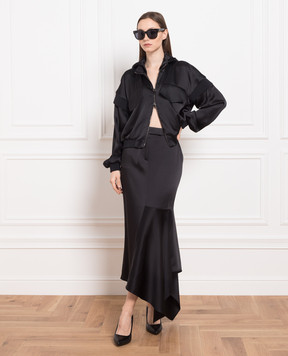 Tom Ford Чорна спідниця-годе GC5667FAX727