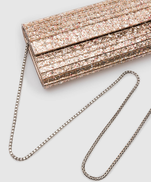 Jimmy Choo Клатч Sweetie в глиттер SWEETIECOC изображение 5