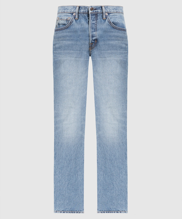 Tom Ford Blue jeans with a distressed effect DPS001DMC001S23