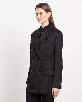 Tom Ford Чорний двобортний жакет GI2915FAX1016