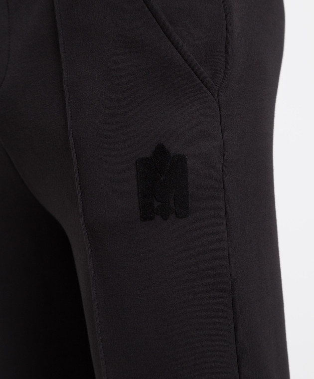 Mackage Чорний спортивний штани Jamil з логотипом JAMIL зображення 5