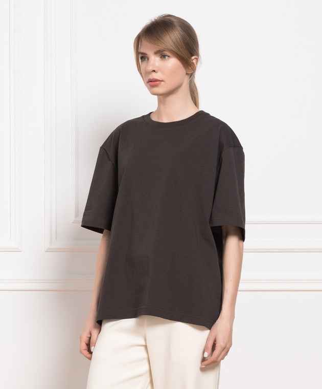 The Row Charcoal T-shirt 6297K398 image 3
