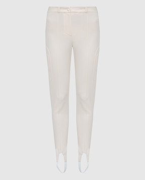 Casablanca Білі вузькі штани WF23TR16002