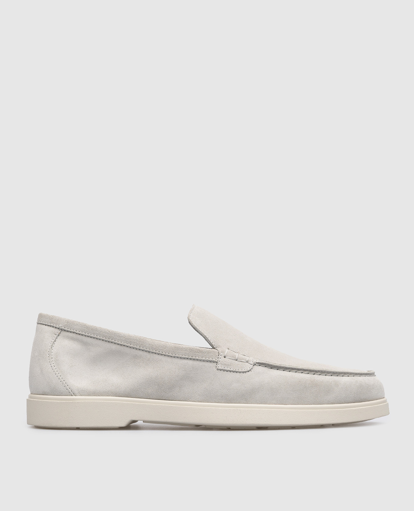 Cezanne gray suede slippers