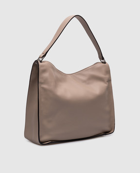 Gianni Chiarini Бежева шкіряна сумка Rene BS8901LUSH