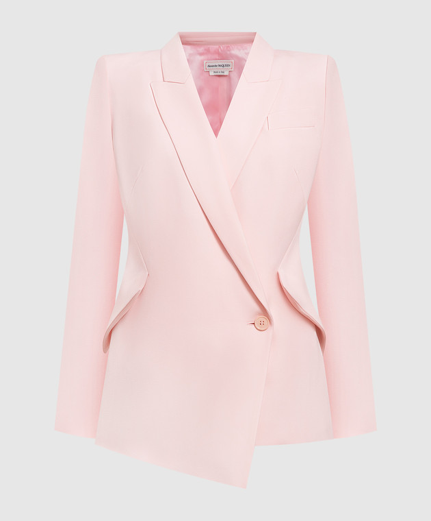 alexander mcqueen pink jacket