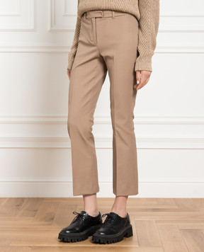 Max Mara Коричневі штани UMANITA