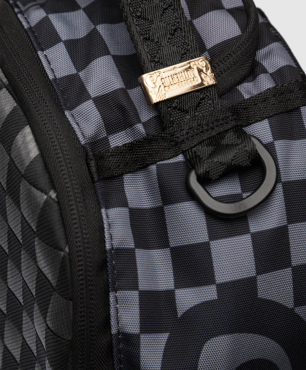 Sprayground Черный рюкзак с подсветкой Fiber optic lightshow 910B4025NSZ изображение 4