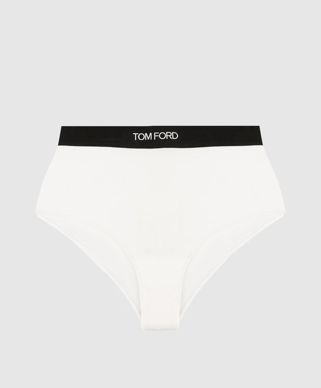 Tom Ford White panties with a high rise KNJ008JEX011