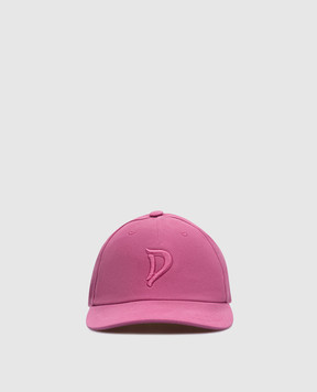 Dondup Рожева кепка з вишивкою логотипа WQ110Y00562DXXX