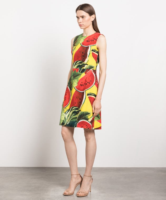 Dolce&Gabbana Dress in a print F6UL7TFSFD5 image 3