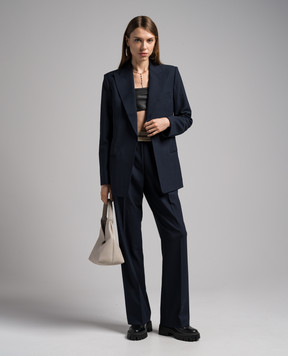 Helmut Lang Синій жакет N06HW105