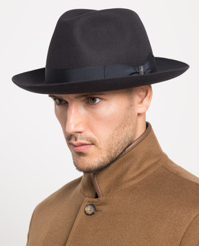 Borsalino Сірий капелюх Federico 390054