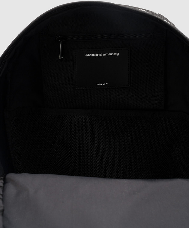 Alexander Wang - Черный рюкзак Wangsport с кристаллами 20123B01M