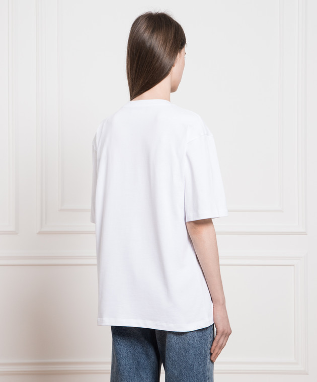 Max Mara Sportmax White t shirt with appliqu SELVI buy with