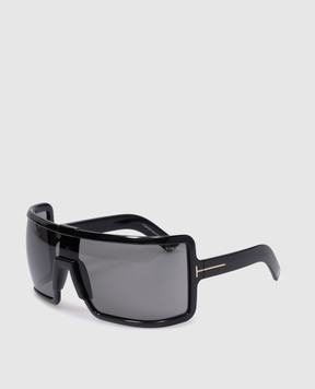 Tom Ford Чорні сонцезахисні окуляри Parker FT1118