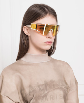 Balmain Золотые очки Fleche BPS138B141
