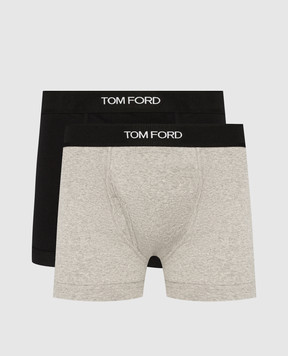 Tom Ford Набор трусов-боксеров с логотипом. T4XC31040