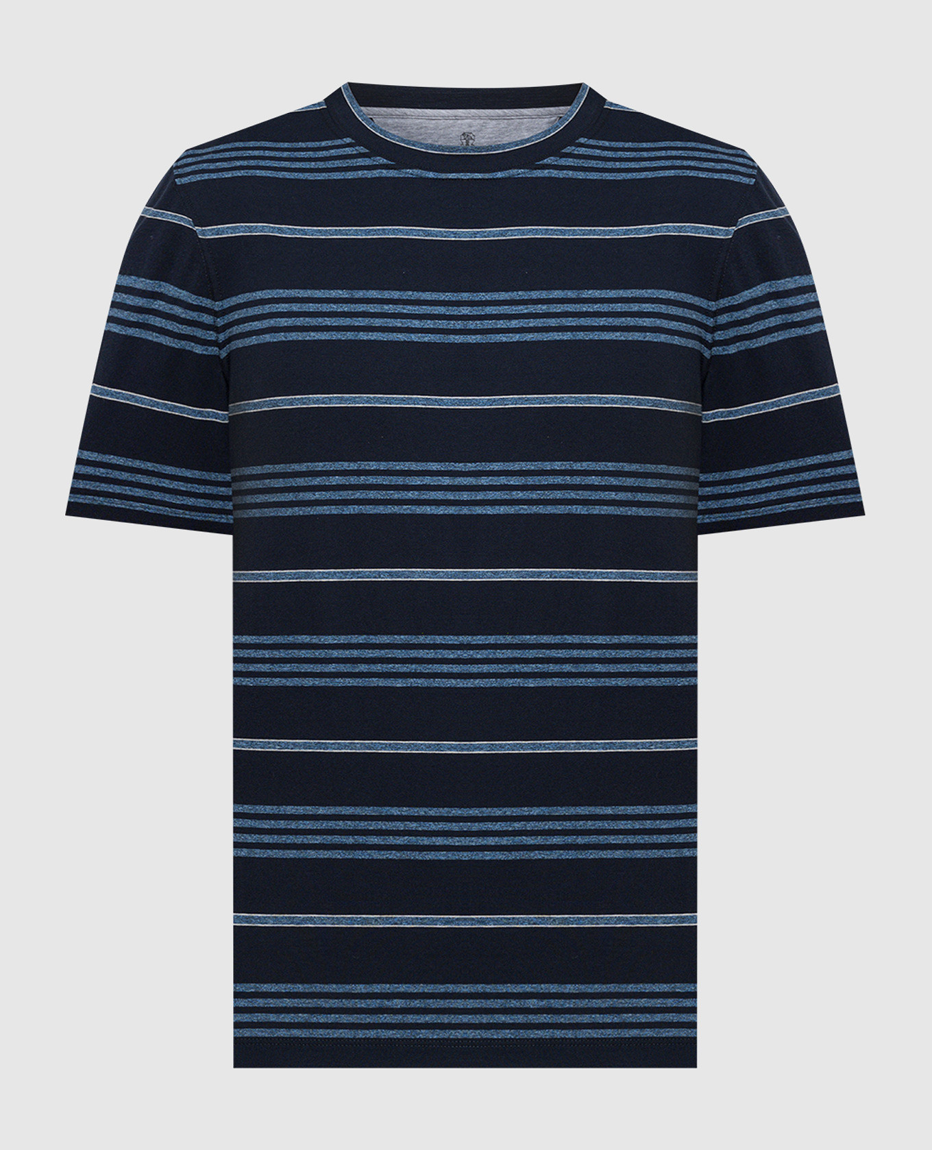 Blue striped T-shirt
