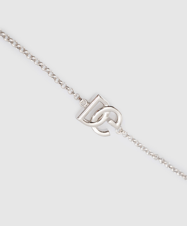 Dolce&Gabbana Silver bracelet with DG logo WBN5W1W1111 image 3