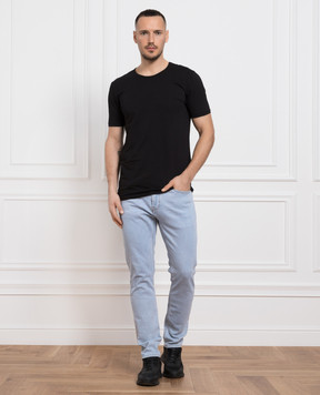 Zimmerli Чорна футболка Pure Comfort 1721461