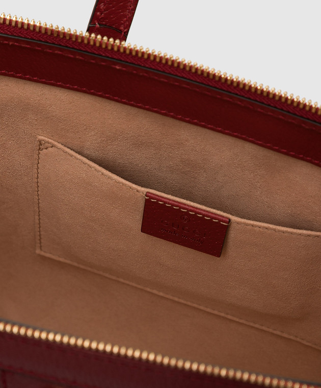Gucci Красная кожаная сумка 