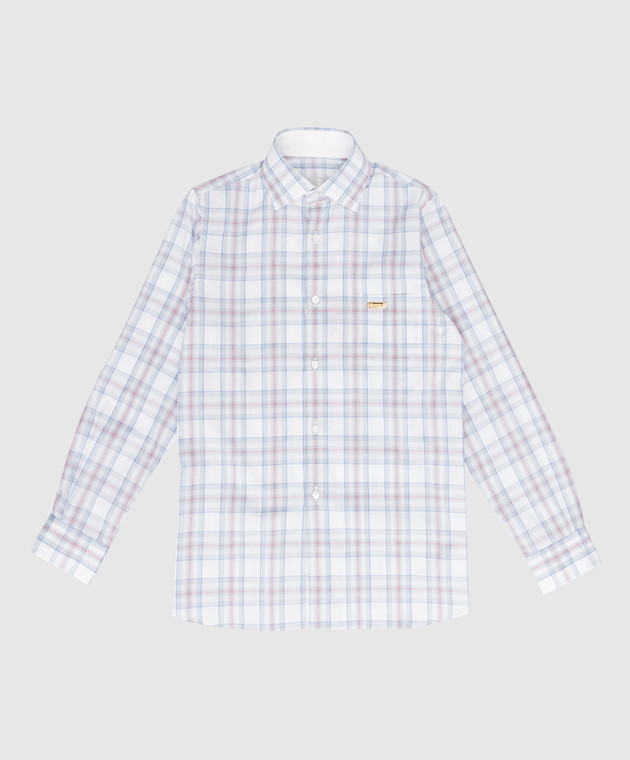 Stefano Ricci Children's checkered shirt YC004474LJ1870