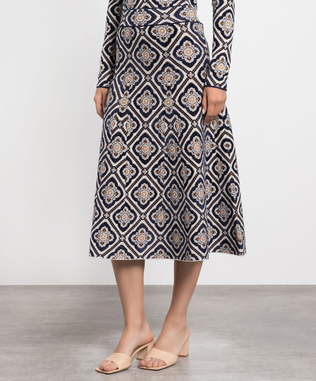 Etro Skirt in a pattern with lurex D119279214 image 3