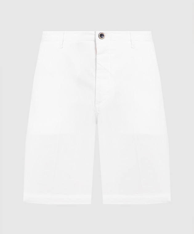 Vilebrequin White Ponche Shorts PNCU3X04