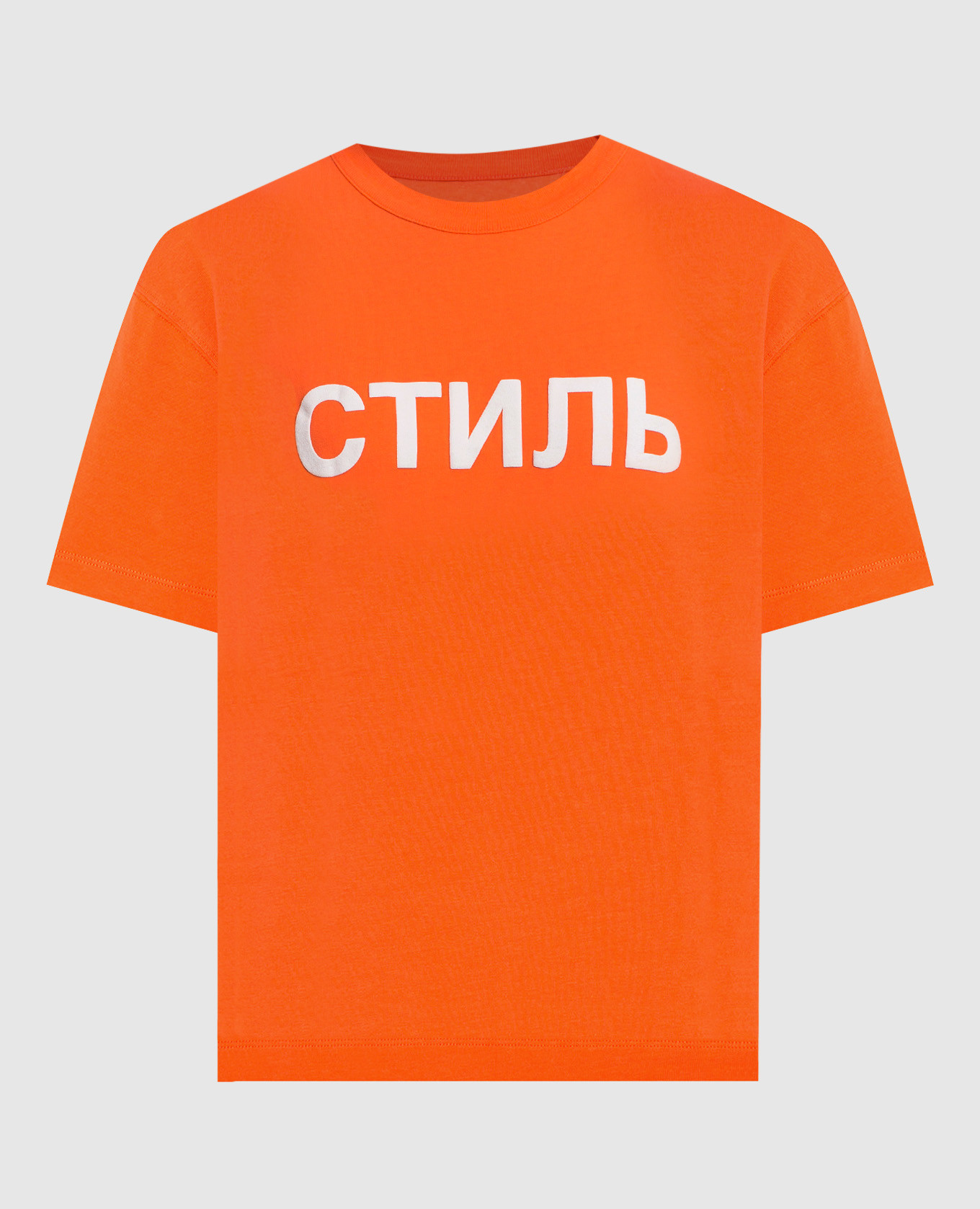 

Оранжевая футболка с принтом, Оранжевый, Футболки