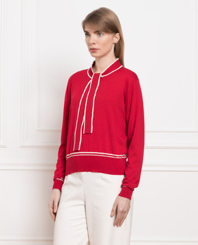 John Smedley Червоний джемпер Vinet VINET