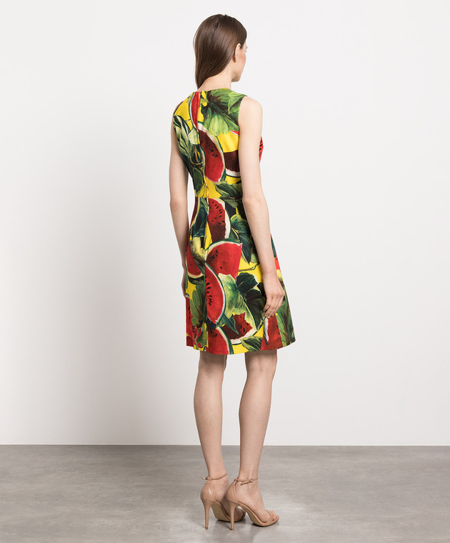 Dolce&Gabbana Dress in a print F6UL7TFSFD5 image 4