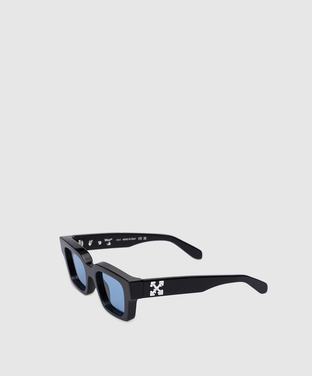 Off-White - Virgil logo sunglasses in blue OERI008C99PLA002 - buy