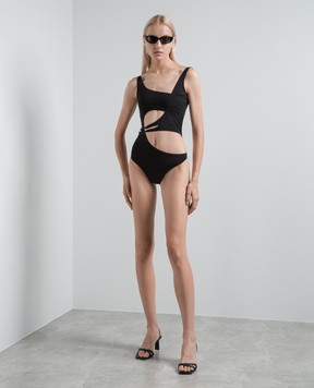 Off-White Черный купальник OWFC014F23JER001