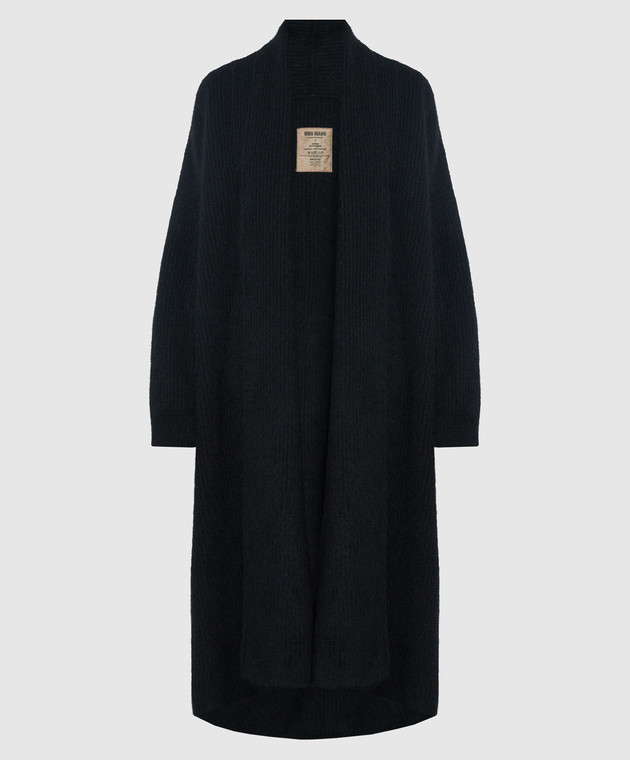 UMA WANG Black cardigan made of wool UK7166