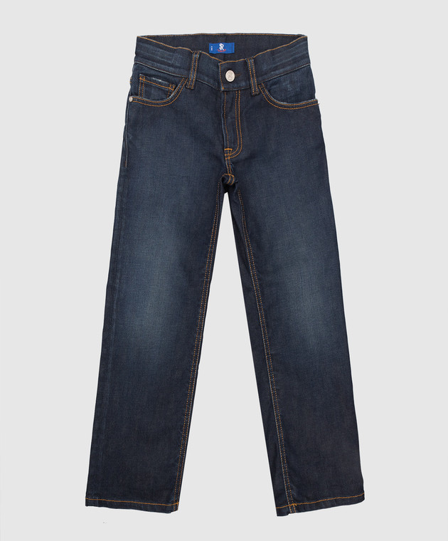 Stefano Ricci Children's dark blue jeans YST64011101615
