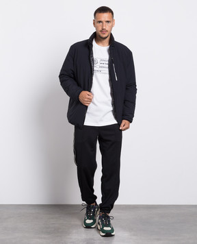 Moncler Двухсторонний черный пуховик Tavy с логотипом 1A00031595VF