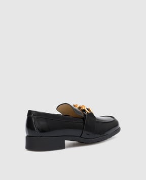 Bottega Veneta Черные кожаные лоферы Monsieur 708902V28R0