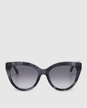 Twinset Черные солнцезащитные очки с кристаллами 999TZ5051