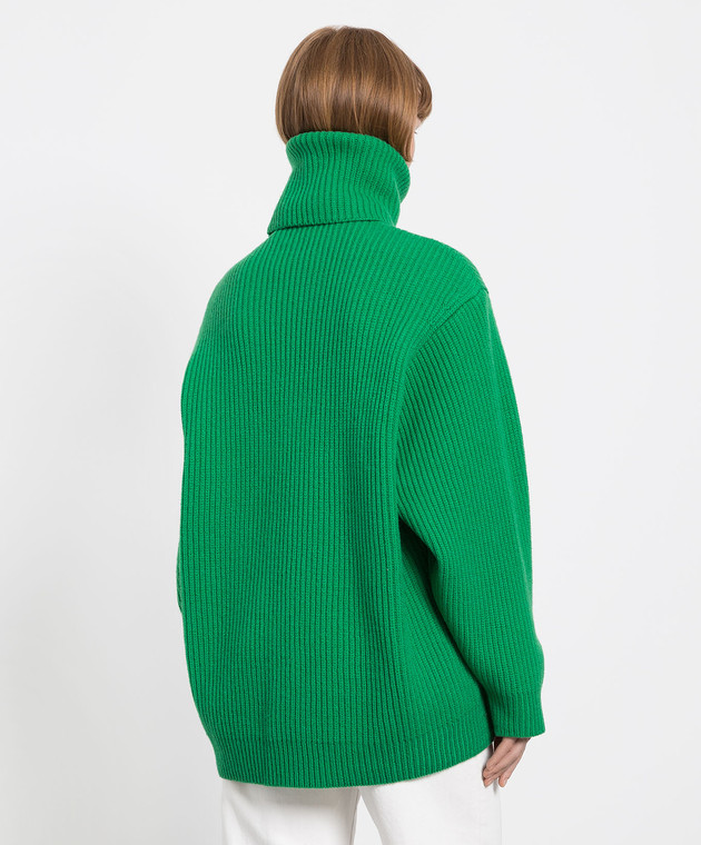 Philosophy di Lorenzo Serafini Зеленый свитер из шерсти A09215709 изображение 4